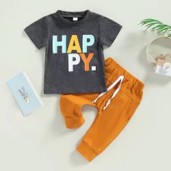 Happy T-shirt with joggers